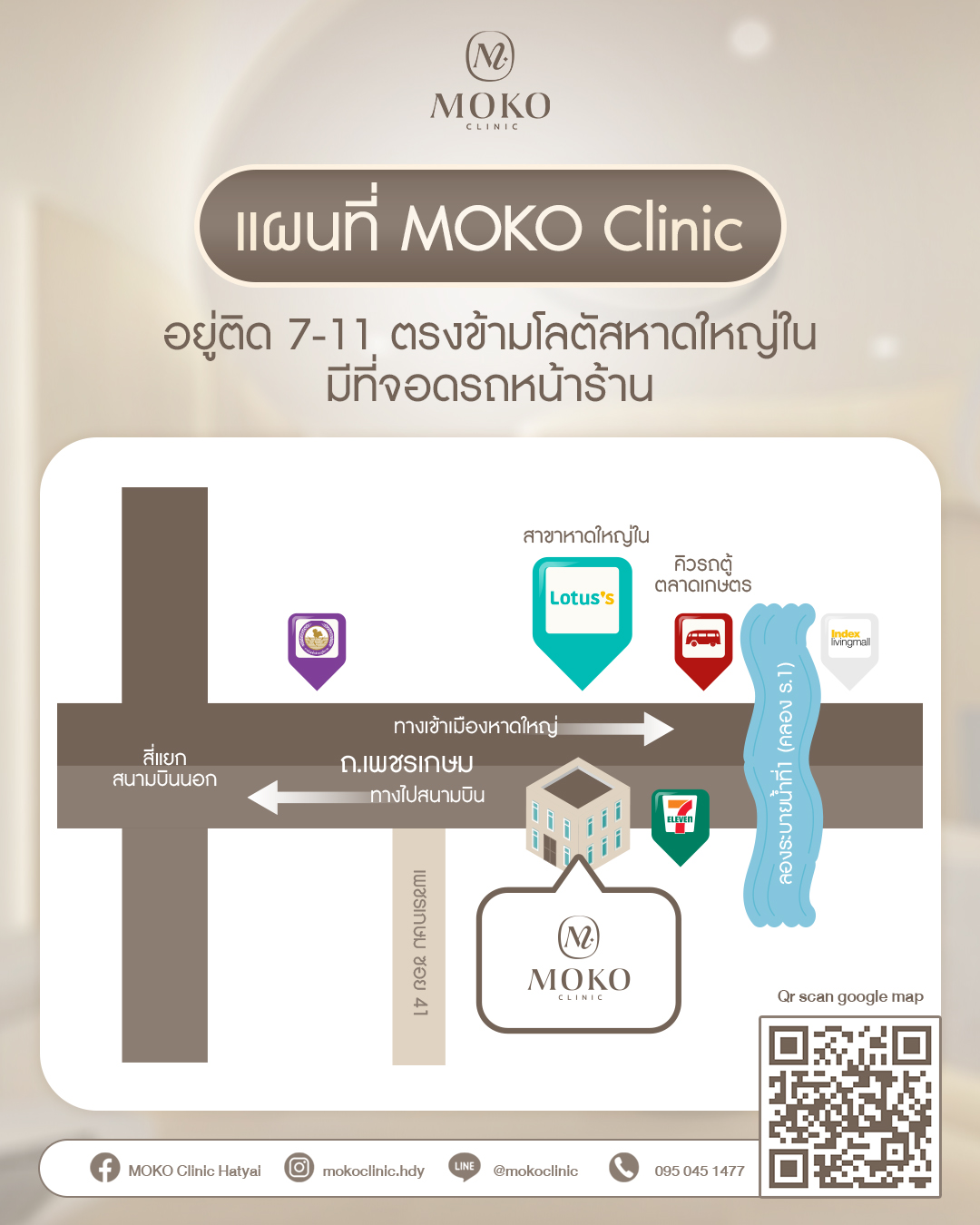 MOKO Clinic Location Map
